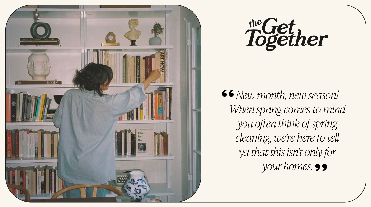 Spring cleaning for your mind.-106317578276