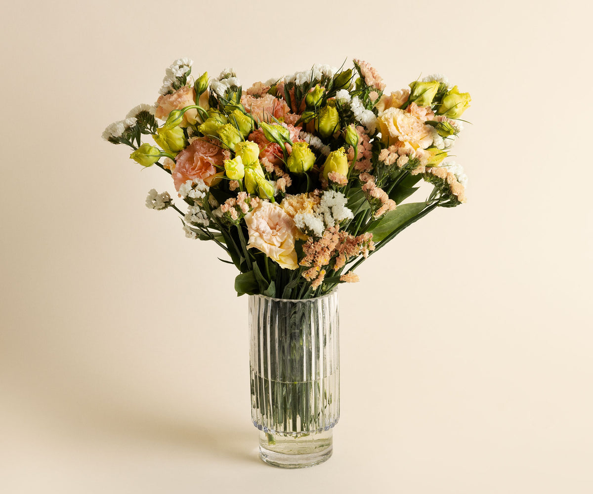 Lisianthus + Statice