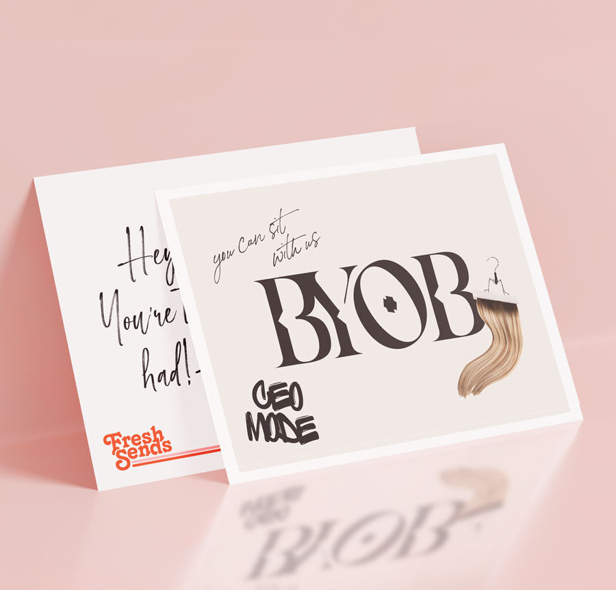 BYOB Card