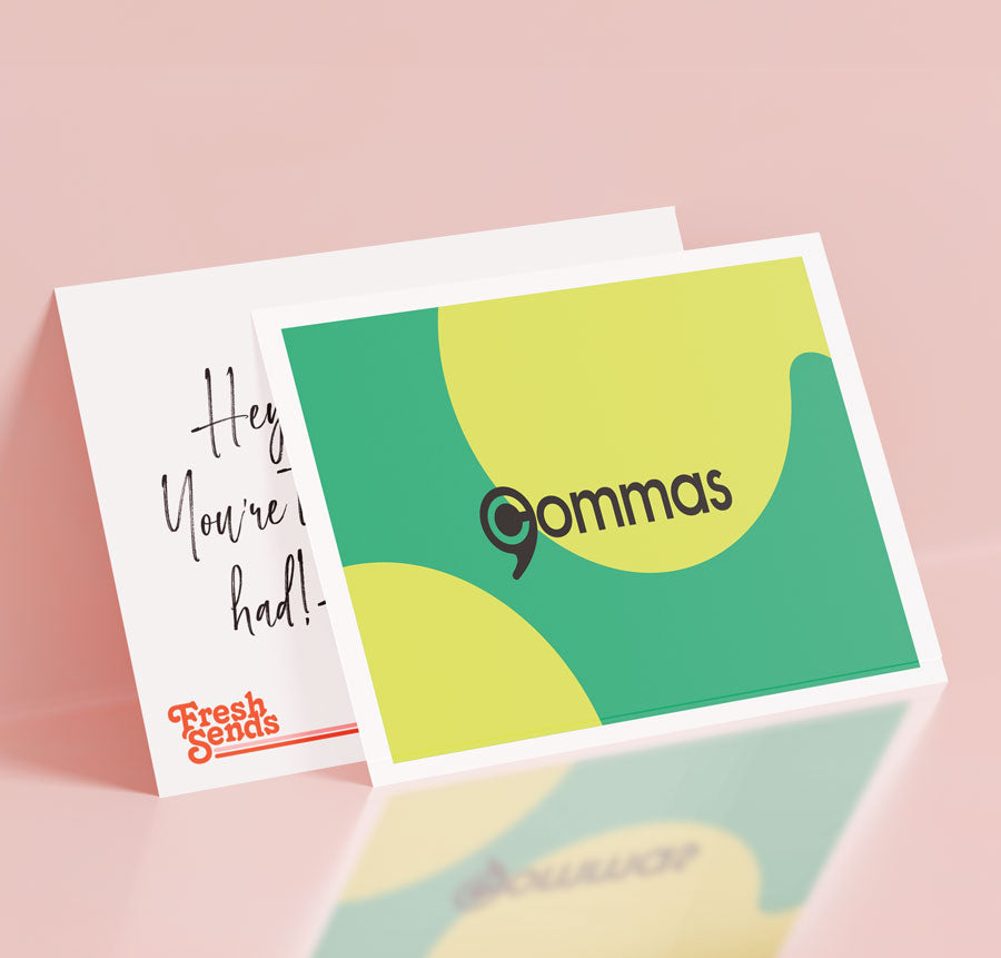 Commas Card