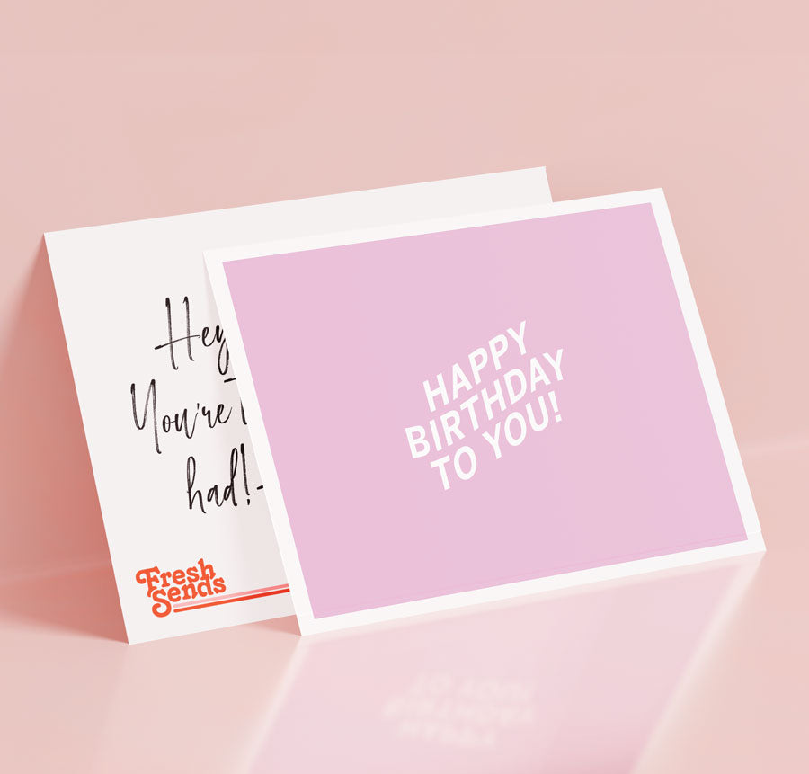 Happy Birthday to You! Card-22159946022948